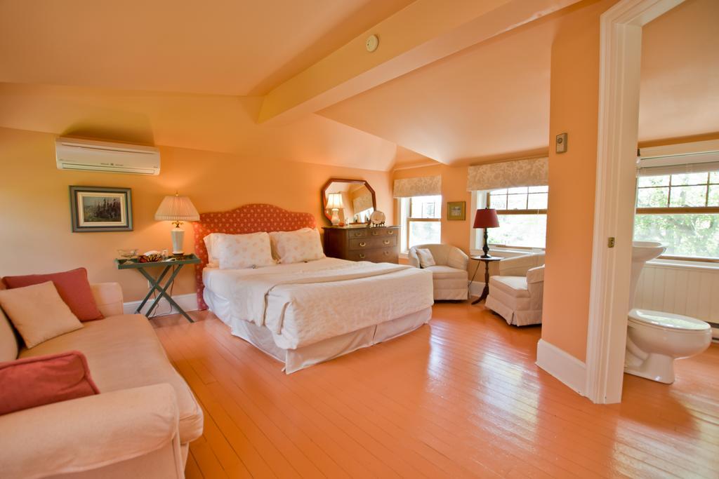 Auberge La Raveaudiere North Hatley Kamer foto