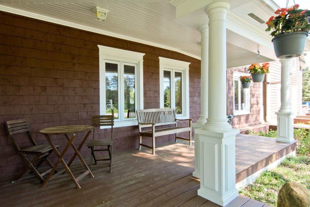 Auberge La Raveaudiere North Hatley Buitenkant foto